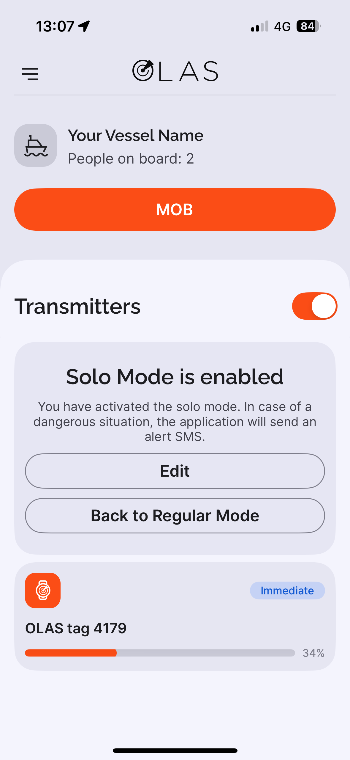 OLAS Mobile Application